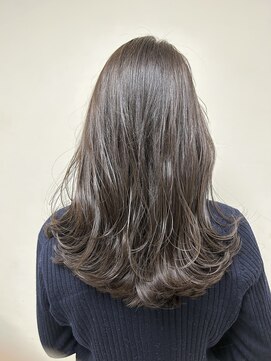 シェノン サントル(CHAINON CENTRE) 前髪/マチルダボブ/ピンクベージュ/インナーグレージュ