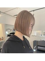 サヴィー(suvvy)&nbsp;クリアベージュボブ【福岡/天神】似合わせカット/イメチェン