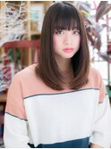 大人かわいいシースルーバング小顔ワンカールc5大宮20代30代40代
