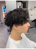 スパイラルパーマ/メンズマッシュ