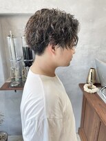 ロンドカスティーヨ 四日市(Lond castillo)&nbsp;【萩原】ツイストスパイラルパーマ/センターパート/メンズヘア