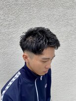 ヘアールームキュー(HAIR ROOM quu+) フェードスタイル