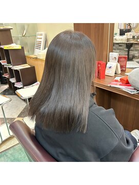 シャンプー ボーイ 宮崎柳丸店(SHAMPOO BOY) ダークグレージュ/ケアブリーチ　【シャンプーボーイ宮崎】