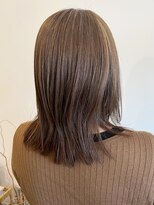 レポヘアー(Repos hair)&nbsp;20代30代40代大人可愛いミルクティーベージュハイライト