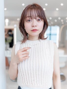 イオ 本厚木(io) レイヤーボブインナーカラーくびれ似合わせカットイメチェン小顔