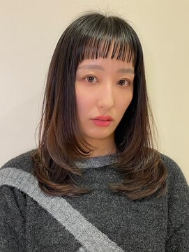 イーストハムネオ(EAST HAM NEO) シースルーバング/シャギーレイヤー