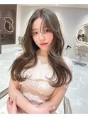 ザクザクレイヤーカット巻き方簡単ロング韓国アイドル表参道渋谷