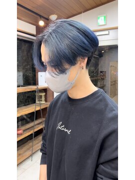 フィール アドバンス 袋井(feel advance) ハイトーン刈り上げマッシュ