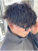 ツイストスパイラルパーマツイストパーマメンズマッシュパーマ