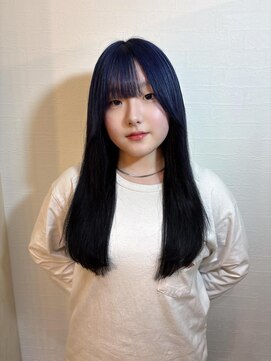 アール バイ ニーナ(R by NINA) 【R Saya】ネイビー×ブラック