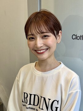 クロト(Clotho) ショートカット/髪質改善縮毛矯正白髪ぼかしレイヤーカラーボブ