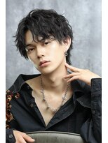 リップス 二子玉川店 (LIPPS)&nbsp;センターパート　ツイストスパイ　メンズウルフ