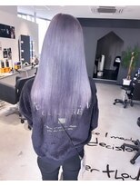 キング 枚方店(K!ng)&nbsp;縮毛矯正髪質改善ハイライトレイヤーカット枚方美容室エクステ