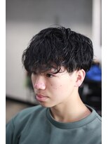 ニューオールド 三軒茶屋(NEW OLD)&nbsp;メンズ2ブロックショートパーマ