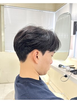 ニコ トウキョウ ヨコハマ(nico) センターパート 縮毛矯正