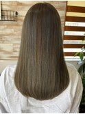 ≪時短・朝のお手入れ楽チン≫アディクシーカラー×髪質改善TR