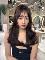 ロンド レア 天神大名店(Lond Le’a) ホワイトブロンド/外ハネボブ/美髪/ワイドバング/ブルーブラック