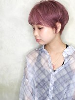 バース(BIRTH) ショート&ボブ専門サロン【BIRTH】ピンクカールショート3