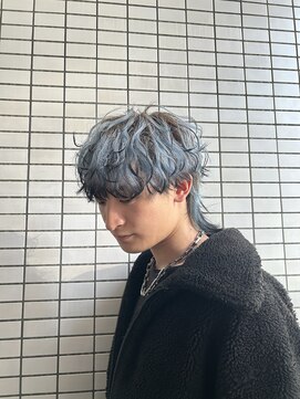 イエナ 渋谷(IENA) エンドカラーペールブルーマッシュウルフ