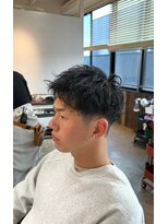 ビハインドザカーテン(BEHIND THE CURTAIN)&nbsp;【癖毛を活かす】セットが簡単なメンズショート