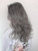 アレンヘアー 阪神尼崎店(ALLEN hair)&nbsp;ダークグレーラベンダーハイライト