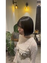 ギミック 自由が丘(gimmick)&nbsp;◆似合わせカット/大人ガーリーボブ【ダークアッシュ】