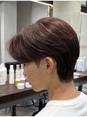 MEN’S HAIR/サーフカール/刈り上げセンターパート/円町