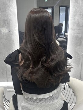 髪質改善＊オリーブグレー＊くびれヘア＊美髪＊Zina Maison札幌