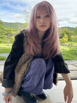 レブ 三条河原町(Reb,) ダブルカラー/ブリーチ/ピンクヘア/レイヤーカット