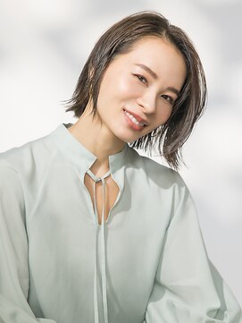 ティジェイ天気予報 豊田長興寺店(TJ) 自然由来92%オーガニックカラー/カーキグレージュ/ショート