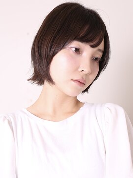 ヨファ ヘアー 芦屋店(YOFA hair) 似合わせカット30代40代50代イメチェンナチュラルショート0702