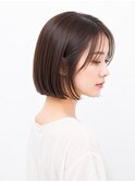 大人かわいい艶ボブ｜ナチュラルストレート