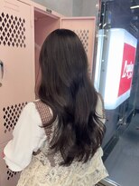 ルピネバイバド(Lupine by bud)&nbsp;パープルを入れて作る透け感ブラウン