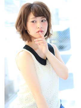 ウーオール(Uuoul) 柔らかいハネ感が可愛いミディアムボブ☆