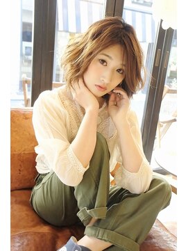 ドロップ(drop) ショート柔らかゆるパーマ