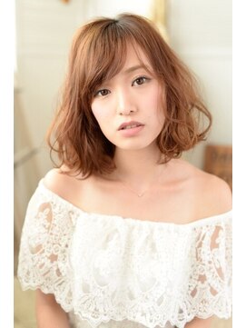 ウルカ 川口店(ulQua) 【ウルカ川口】可愛めカジュアル☆ゆるパーマロング