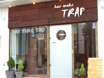 ヘアメイク タラップ(hair make trap)の写真/3席のみの隠れ家サロン☆初めての方でも入りやすい雰囲気が嬉しい♪リラックスしながら理想のスタイルに！