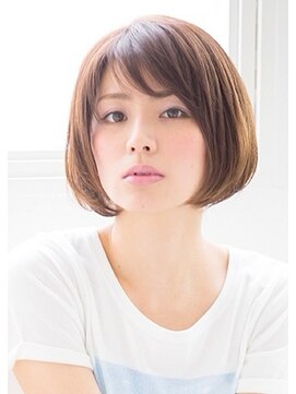 ナオシ トレス 富雄店(nao*c tres) 【富雄nao*c tres】大人かわいい小顔☆ナチュラルショートボブ