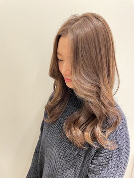 ビーハイブ 一番町店 アヴェダ(BEHIVE) オトナかわいい韓国風ロングレイヤー☆