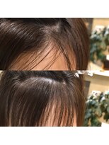 ヘアー カフェ コトノハ(hair cafe kotonoha)&nbsp;【コトノハ】前髪はえクセは特殊なシザー【トキカタ】で施術