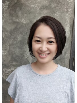 アクトエスポワール(Act espoir) ショートボブ×隠れハイライト