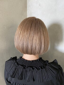 ジル(JiL) ボブ×ミルクティーベージュ