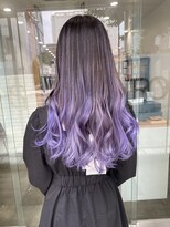 ワンスタイル(One style) 【2ブリーチ】バレイヤージュ＋髪質改善トリートメント
