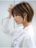 前髪長め大人ショートボブ20代30代40代【AIN.表参道】川原大地