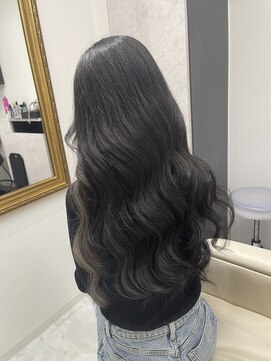 グレイスアンジュ 名駅(Grace Unge) 【加藤】イヤリングカラー×グレージュ