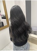 【加藤】イヤリングカラー×グレージュ