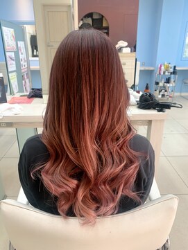 プロデュース 東橋本店(Produce) グラデーションカラー×ピンク【橋本/東橋本】