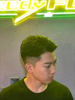 グリーディーフォックス 三軒茶屋(GreedyFOX)&nbsp;波巻き/マッシュパーマ/ウルフ/ハイライト<理容室>三軒茶屋