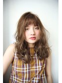 大人かわいい！ふわミディー*３Ｄカラーでおしゃれに