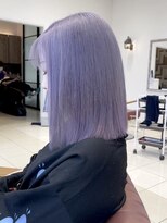 クアトログランシュ ひたちなか店(QUATRO×GranCieux)&nbsp;ラベンダーパープル【ひたちなか/カラー/ブリーチ】